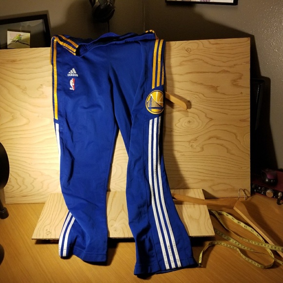 adidas Other - Adidas Golden State Warriors warmup pants S